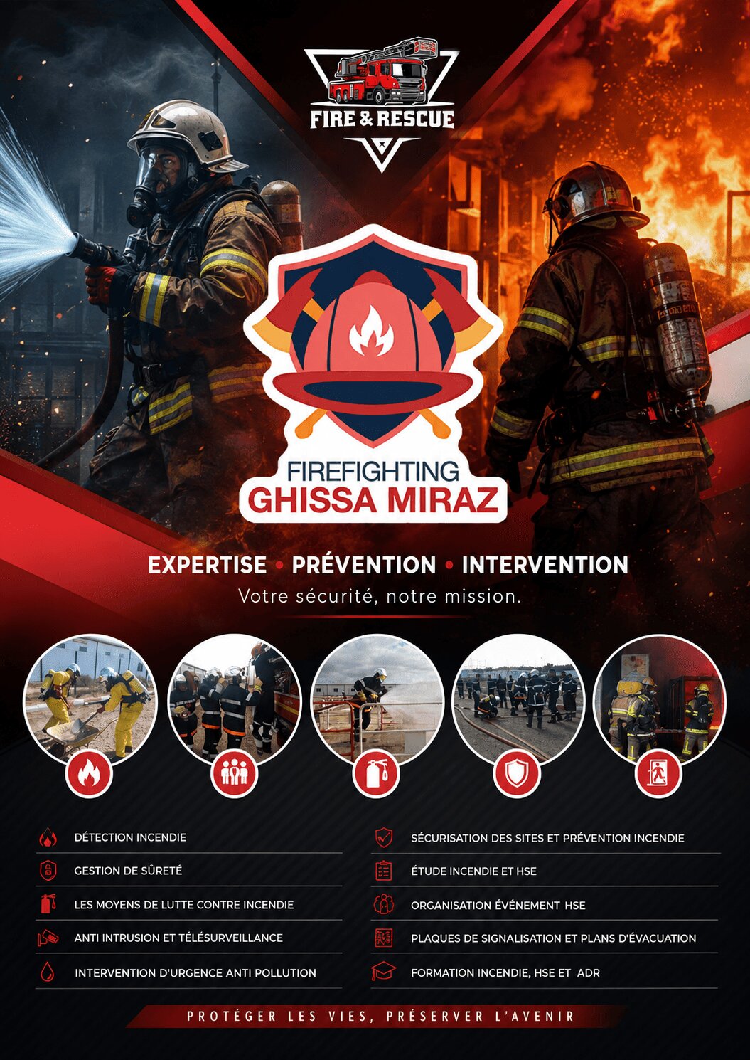 Moyens de lutte contre incendie